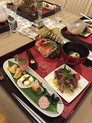 冬のコーディネート&新年会